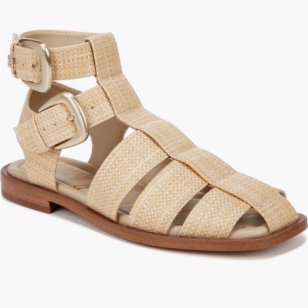 Sam Edelman Dawn Sandals Size 5.5 Bleached Beachwood